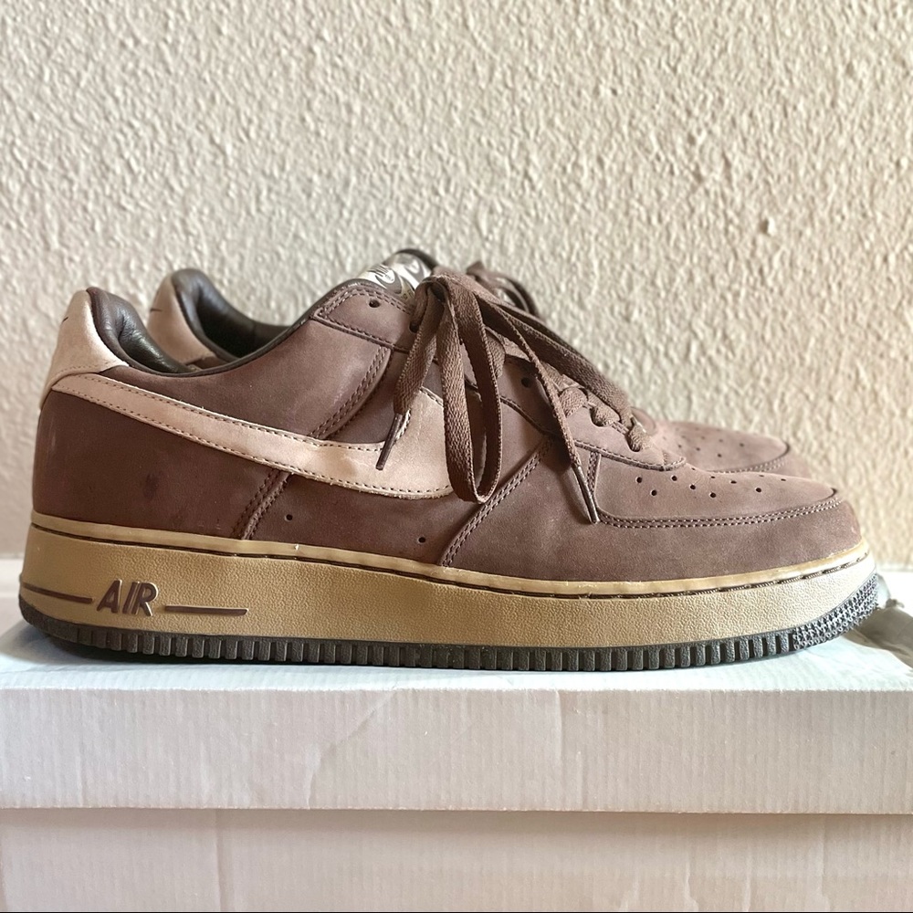 Nike Air Force 1 Premium - Brown/Chino (2005) - Size 12 *RARE*
